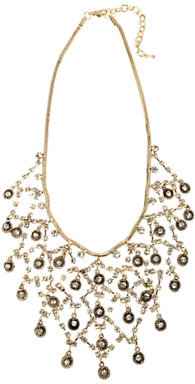 Adele Marie Solid Rope Chain Necklace, Gold