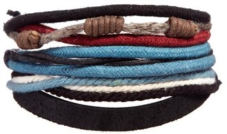 ASOS Bracelet Pack With Leather And Rope