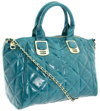Steve Madden Pretty In Quilt Tote (Teal) - Bags and Luggage