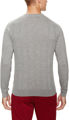Ben Sherman Micro Cable Knit Sweater
