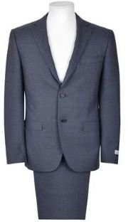 Canali Single Breasted Hopsack Suit
