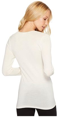 Hanro Woolen Silk Long-Sleeve Shirt 1418
