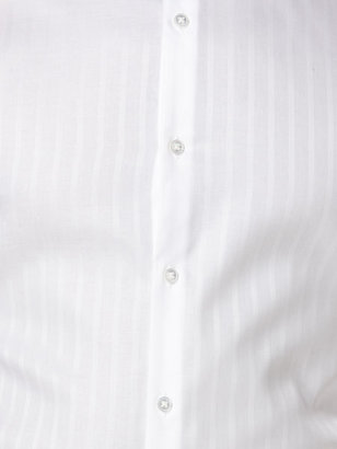 Perry Ellis Slim Fit Satin Stripe Dress Shirt