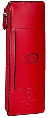 Lodis Audrey RFID Card Case With Zip Pocket (Red RFID) Credit card Wallet