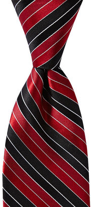 Murano Cell-Stripe Silk Tie
