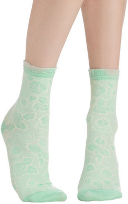 SOXNET INC Rest Your Stems Socks in Mint