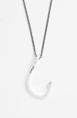 Miansai Silver Hook Pendant Necklace