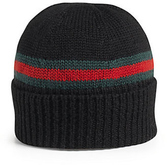 Gucci Infant's Wool Signature Web Hat