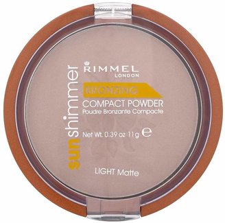 Rimmel Sunshimmer Compact Bronzer Light Matte