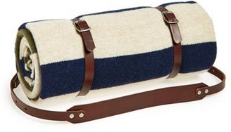 Billykirk 'Faribault' Throw and Leather Carrier