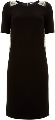 Marella Isotta shift dress with snake print detail