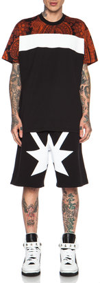 Givenchy Star Print Bermuda Cotton Short