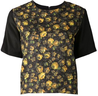 Band Of Outsiders flower print T-shirt