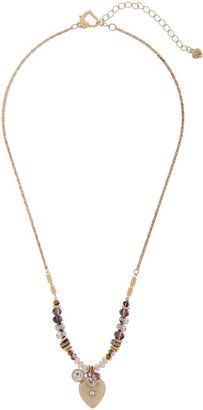 Martine Wester Boudoir Cry Heart Gold Necklace
