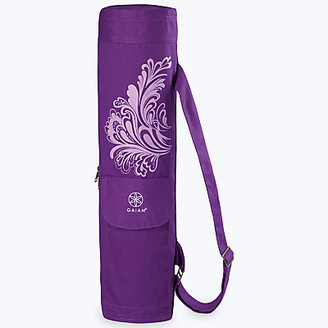 Gaiam Watercress Cargo Yoga Mat Bag, Purple