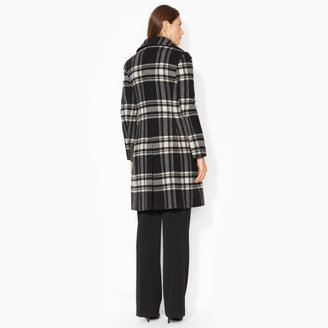 Ralph Lauren Plaid Wool Coat