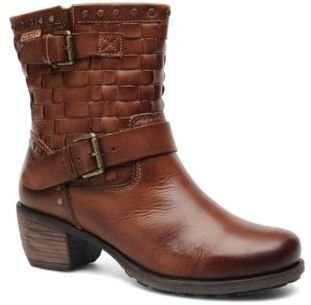 PIKOLINOS Women's Le Mans 838-7020 Rounded toe Ankle Boots in Brown