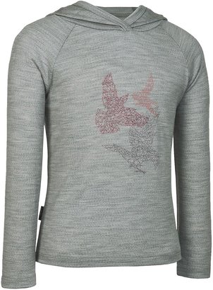 Icebreaker Crash Hooded Shirt - UPF 50+, Merino Wool, Long Sleeve (For Kids and Youth)