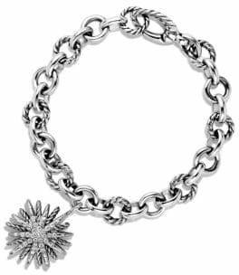 David Yurman Starburst Charm Bracelet with Diamonds
