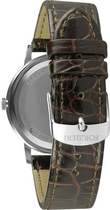 Forzieri Donatello - Slim Brown Leather Watch
