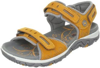 Allrounder by Mephisto Women's LAGOONA S.LEATHER 30 / MESH 60 WHITE / WARM GREY Sports & Outdoor Sandals