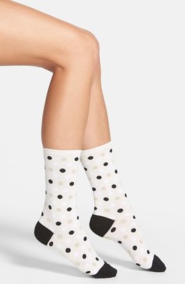 Kate Spade Polka Dot Socks (3 For $24)