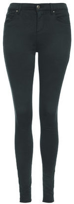Topshop Womens MOTO Teal Leigh Jeans - Teal