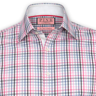 Thomas Pink Stirling Check Shirt - Button Cuff