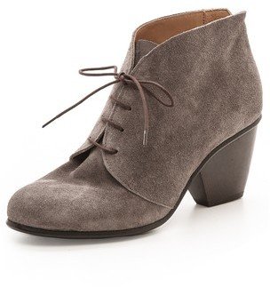 Coclico Danette Suede Lace Up Booties