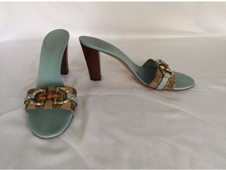 Gucci Gucci, blue sandal