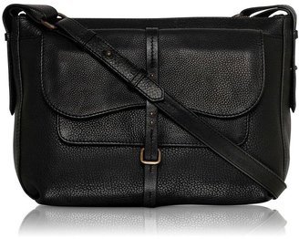 Radley Grosvenor medium leather black crossbody handbag