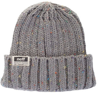 Neff The Ridley Beanie in Charcoal Heather