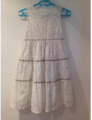 Christian Dior Ecru Cotton Dress