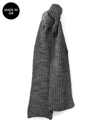 Jaeger Wool Mohair Knitted Scarf