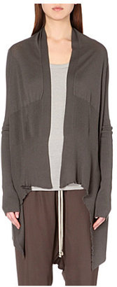 Rick Owens Draped knitted cardigan