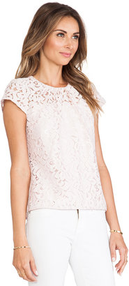 Milly Lace Cap Sleeve Top
