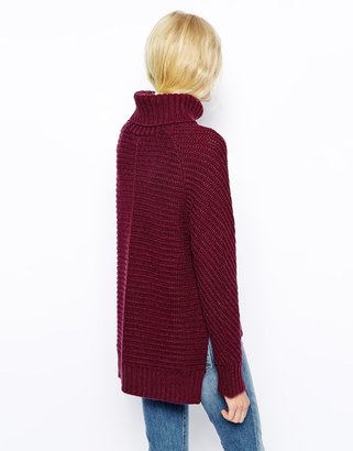 Paper Denim & Cloth Jay Turtleneck Heavy Knit Sweater