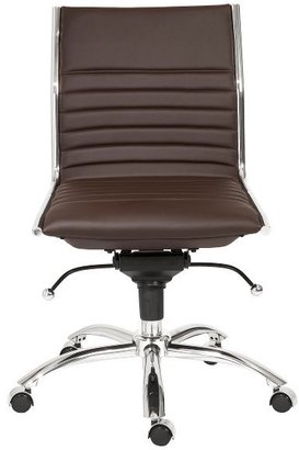 Euro Style Dirk Low Back Office Chair W/O Arms