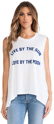 291 Love by the Moon" Muscle Tunic
