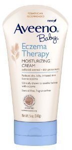 Aveeno Baby Eczema Therapy Moisturizing Cream,5 Ounce (Pack Of 2)