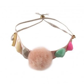 Atsuyo Akiko Jewels Pompom bracelet Pink