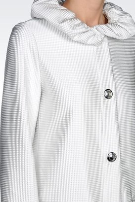 Giorgio Armani Coat In Technical Fabric