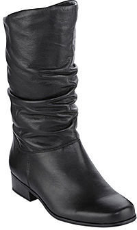 JCPenney St. John's Bay St. Johns Bay Jamie Slouch Leather Womens Boots