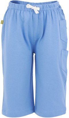 Nui Drawstring Blue Jersey Shorts