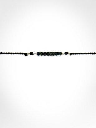 Zobha Bead Bar Silk Thread Bracelet