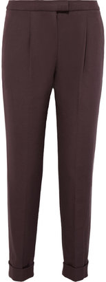 Moschino Cheap & Chic Moschino Cheap and Chic Woven cotton tapered pants