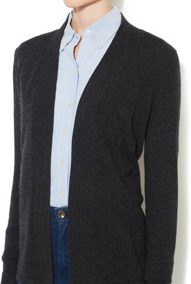 Magaschoni Cashmere Pointelle Cardigan