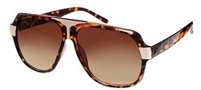 Jeepers Peepers Dallas Aviator Sunglasses - Brown