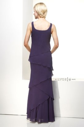 Alyce Paris Mother Of The Bride - Dress In Eggplant 29292