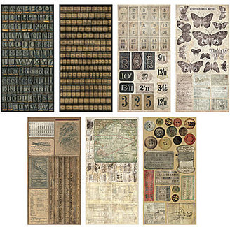 Scrapbook Tim Holtz Idea-Ology Cardstock Salvage Stickers, Crowded Attic